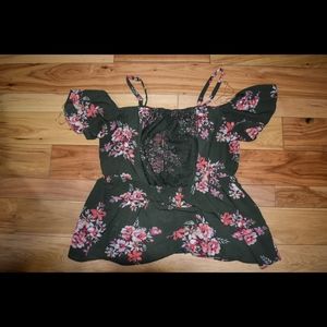 Floral Off the Shoulder Top